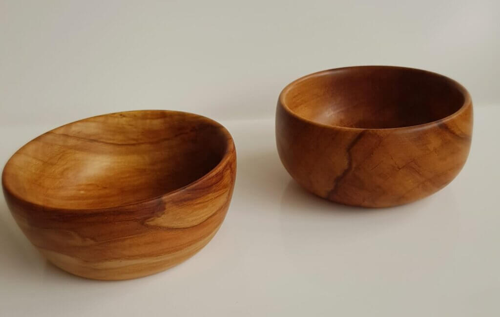 Chestnut turned bowls